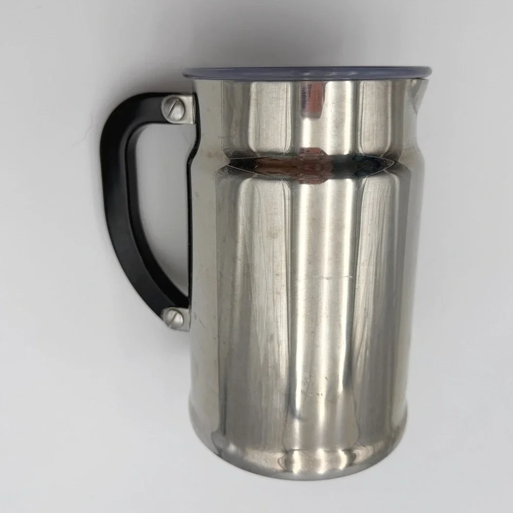 Nespresso Aeroccino Plus 3192 Stainless Chrome Electric Milk Frother & Warmer